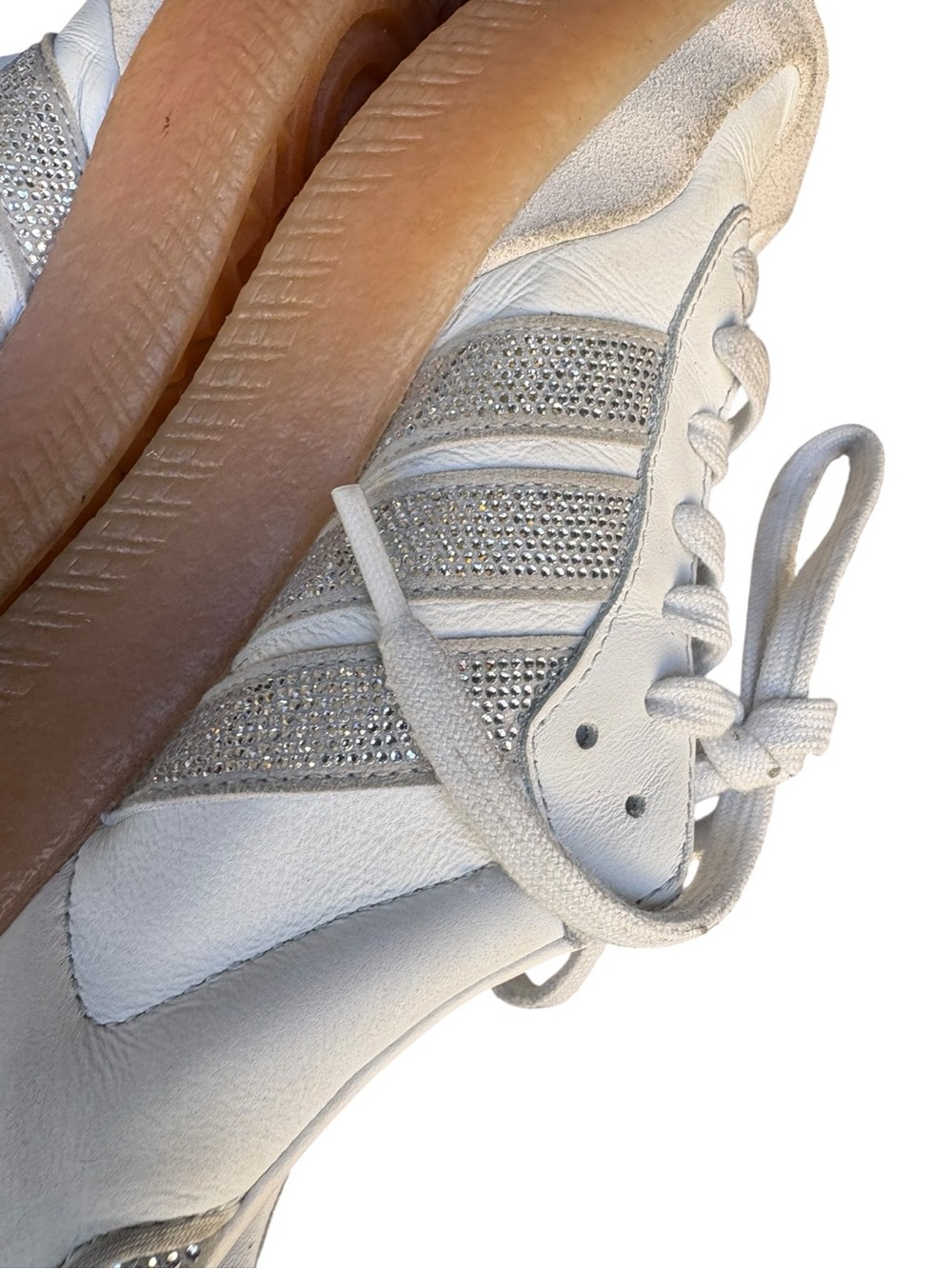 adidas Sambae W 'Crystal White Silver Gum' - Picture 9 of 10